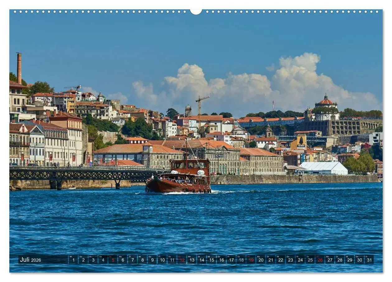 Bild: 9783457986936 | Portugal - Bilder dreier Städte (Wandkalender 2026 DIN A2 quer),...