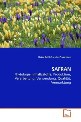 Cover: 9783639216936 | SAFRAN | Heike Edith Sunder-Plassmann | Taschenbuch | Deutsch
