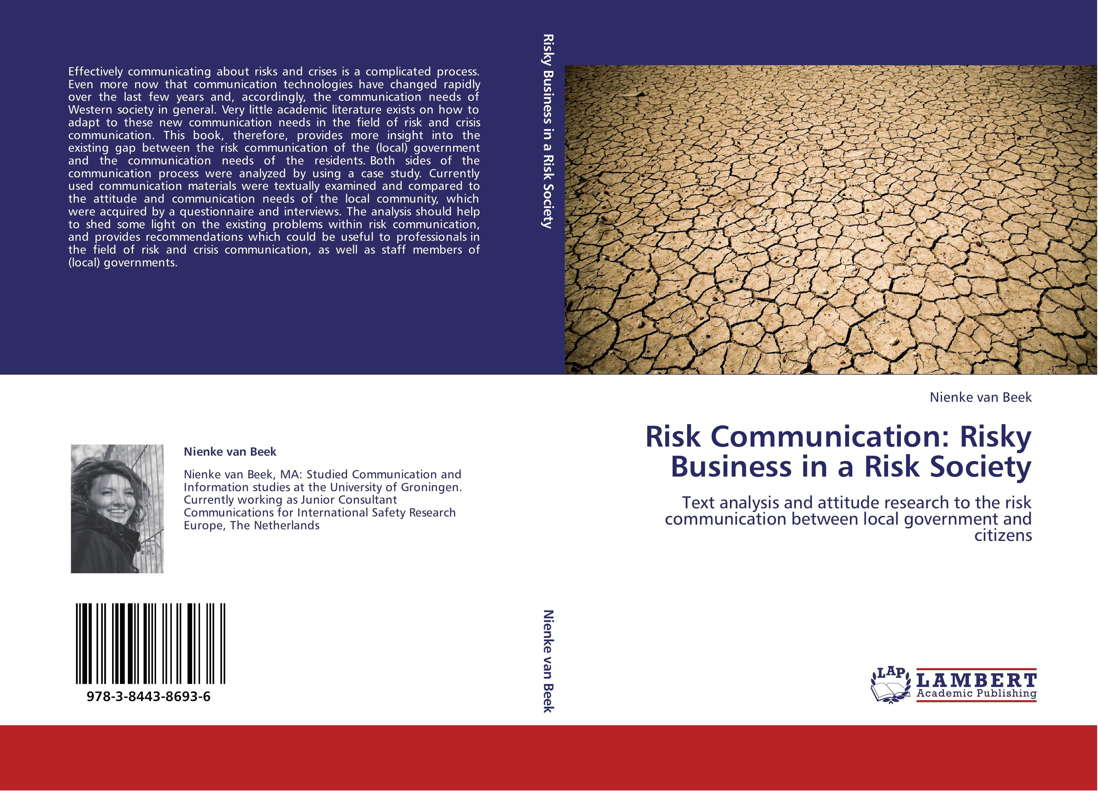 Risk Communication: Risky Business in a Risk Society | Text analysis and attitude research to the risk communication between local government and citizens | Nienke van Beek | Taschenbuch | Paperback - Beek, Nienke van