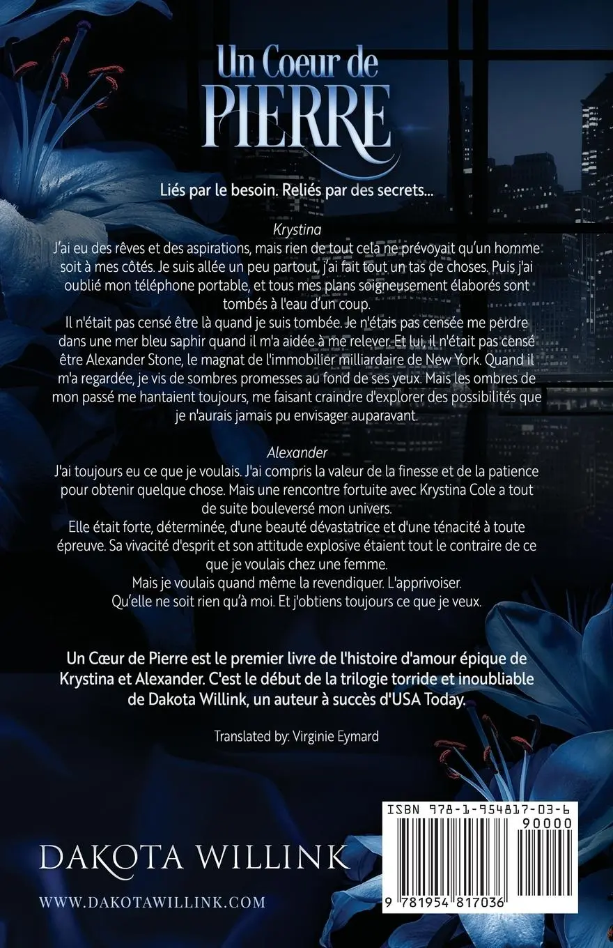 Rückseite: 9781954817036 | Un Coeur de Pierre | Dakota Willink | Taschenbuch | Französisch | 2021