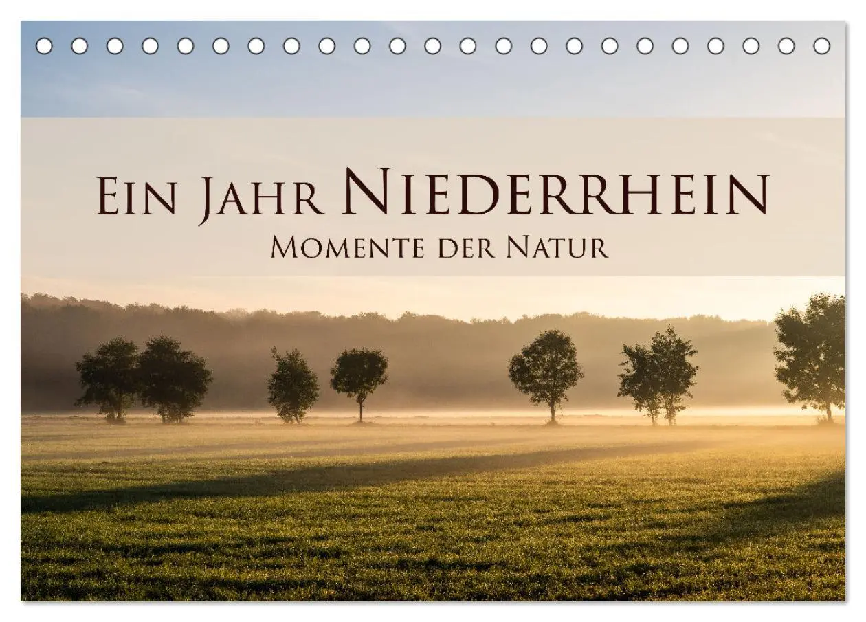 Cover: 9783457497036 | Ein Jahr Niederrhein Momente der Natur (Tischkalender 2026 DIN A5...