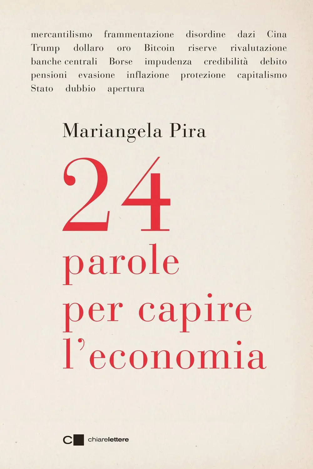 Cover: 9788832967036 | 24 parole per capire l'economia | Mariangela Pira | Taschenbuch | 2026