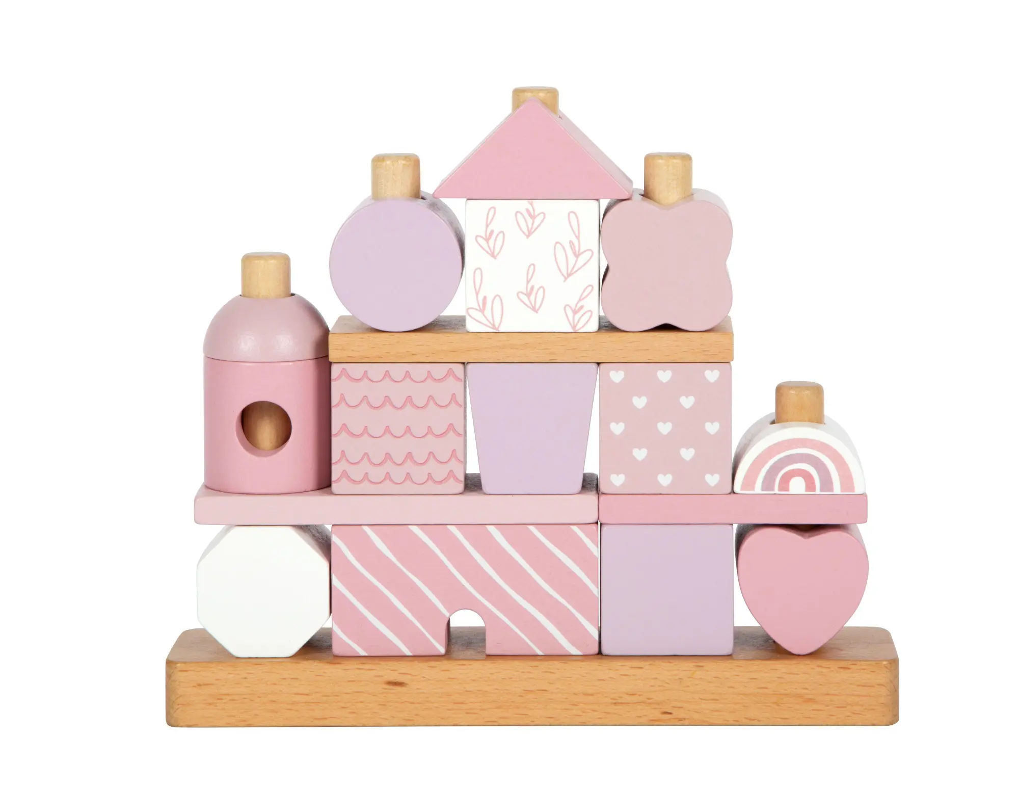 Bild: 4020972127136 | Stapelhaus rosa | 12713 | Deutsch | 2025 | small foot GmbH &amp; Co. KG