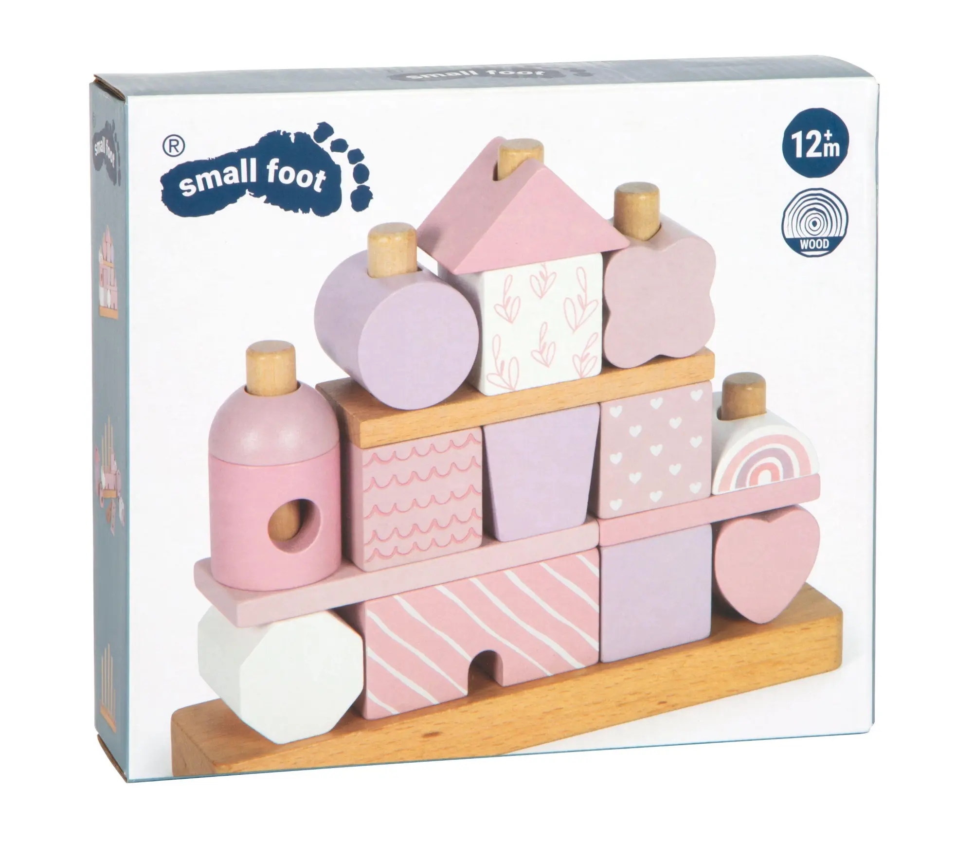 Bild: 4020972127136 | Stapelhaus rosa | 12713 | Deutsch | 2025 | small foot GmbH &amp; Co. KG