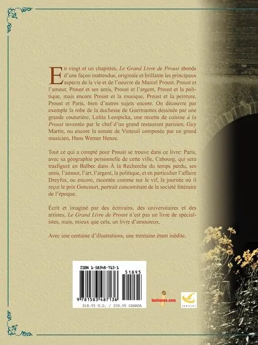 Rückseite: 9781583487136 | Le Grand Livre de Proust | Charles Dantzig | Taschenbuch | Französisch