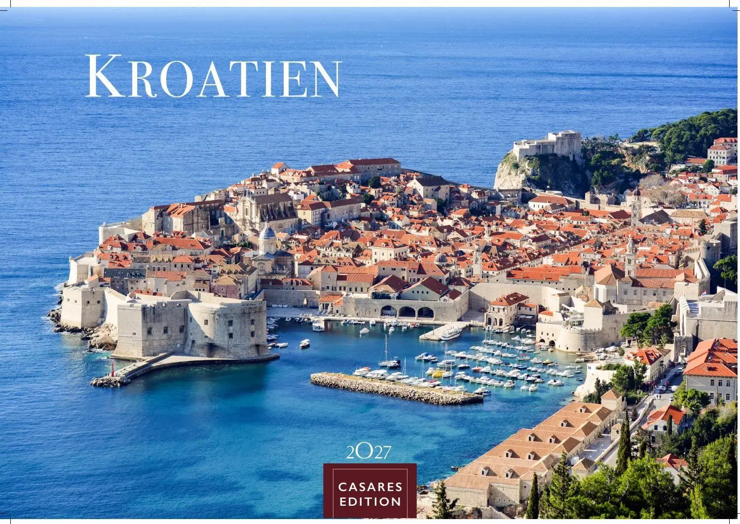 Cover: 9781835247136 | Kroatien Kalender 2027 - Wandkalender Fotokalender Südeuropa...
