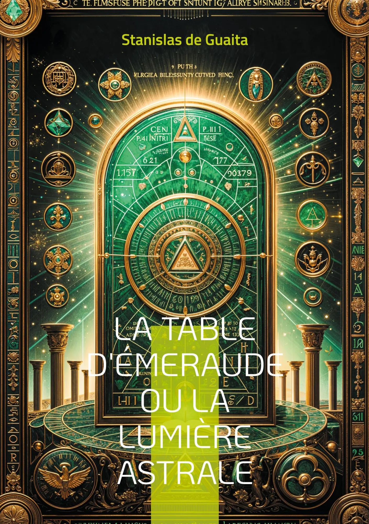 Cover: 9782322537136 | La table d'Émeraude ou La lumière astrale | Stanislas De Guaita | Buch