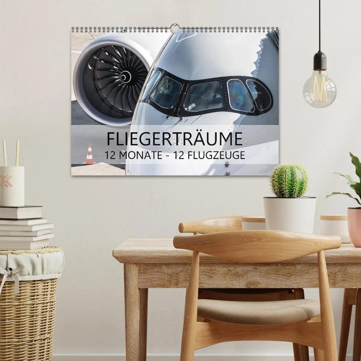 Bild: 9783457487136 | Fliegerträume: 12 Monate, 12 Flugzeuge (Wandkalender 2026 DIN A3...