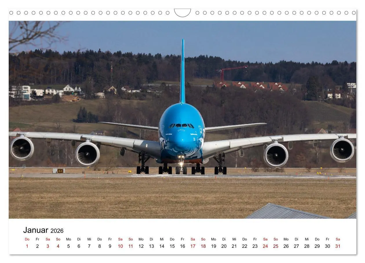 Bild: 9783457487136 | Fliegerträume: 12 Monate, 12 Flugzeuge (Wandkalender 2026 DIN A3...