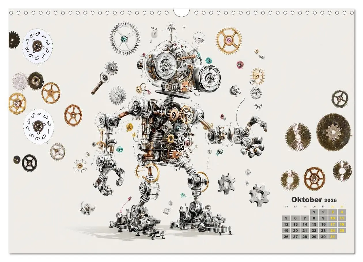 Bild: 9783516647136 | Der Uhrmacher des Unwahrscheinlichen (Wandkalender 2026 DIN A3...