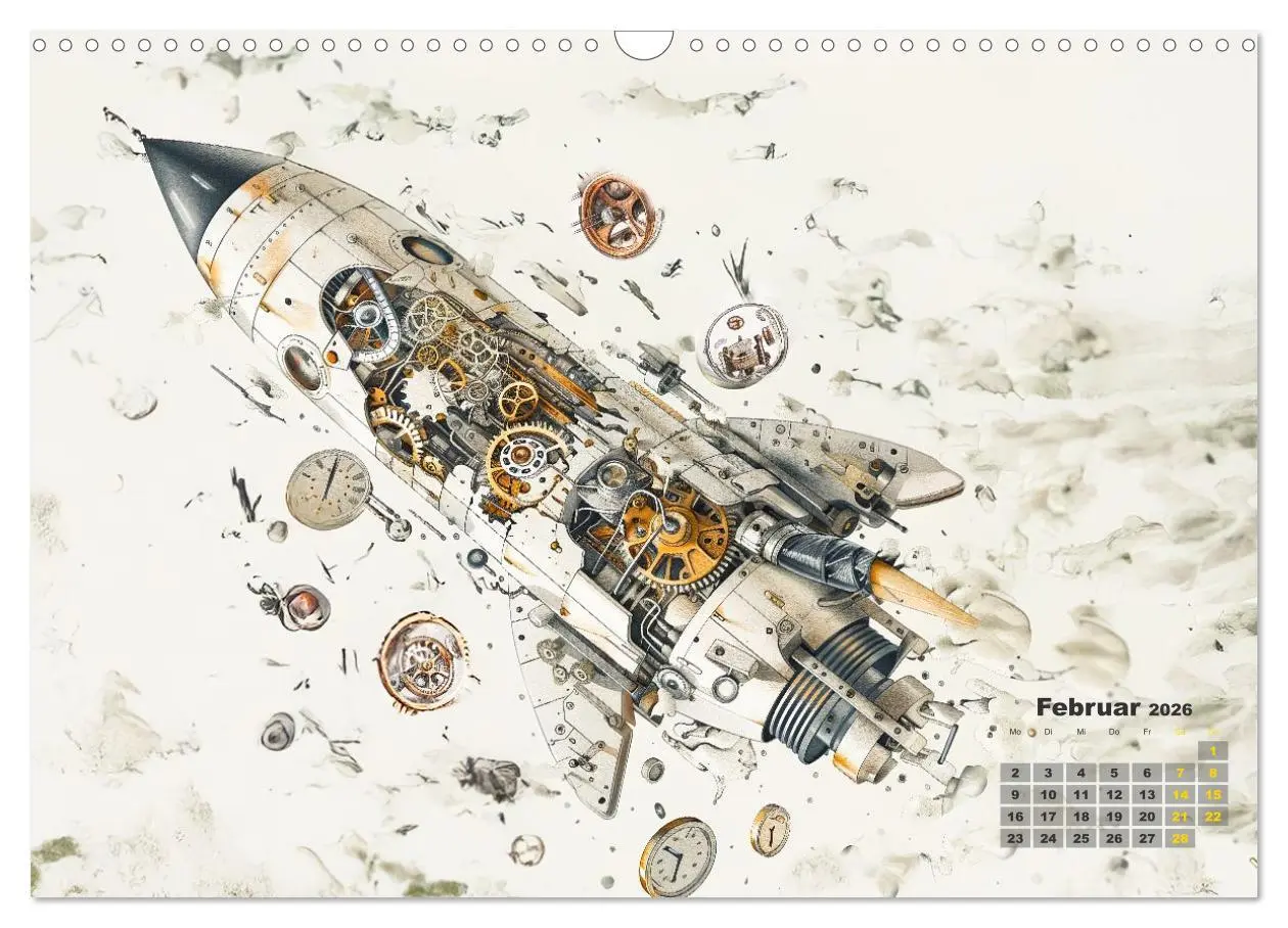 Bild: 9783516647136 | Der Uhrmacher des Unwahrscheinlichen (Wandkalender 2026 DIN A3...
