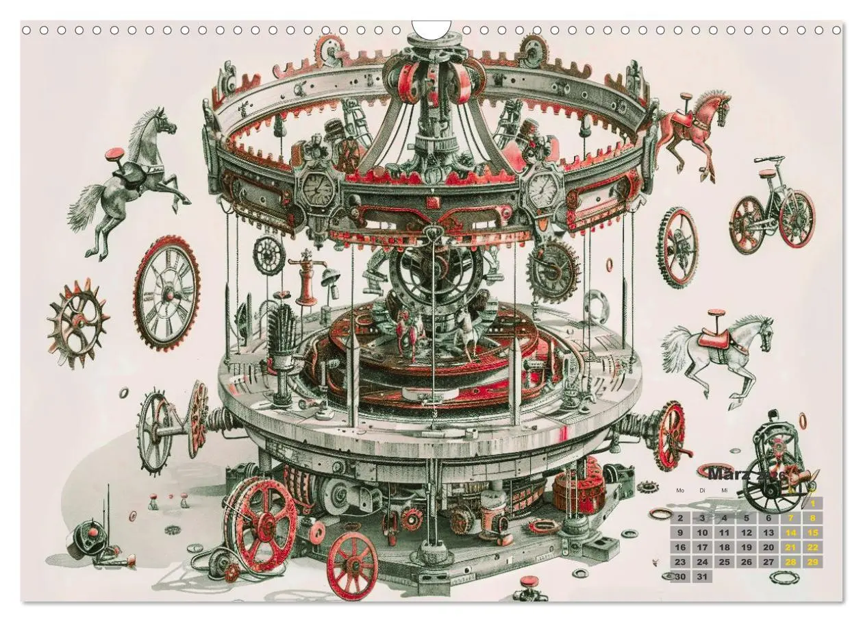 Bild: 9783516647136 | Der Uhrmacher des Unwahrscheinlichen (Wandkalender 2026 DIN A3...
