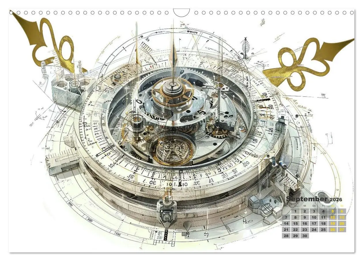 Bild: 9783516647136 | Der Uhrmacher des Unwahrscheinlichen (Wandkalender 2026 DIN A3...