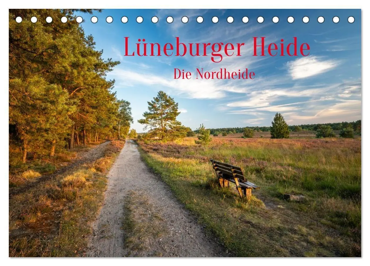 Cover: 9783516717136 | Lüneburger Heide: Die Nordheide (Tischkalender 2026 DIN A5 quer),...