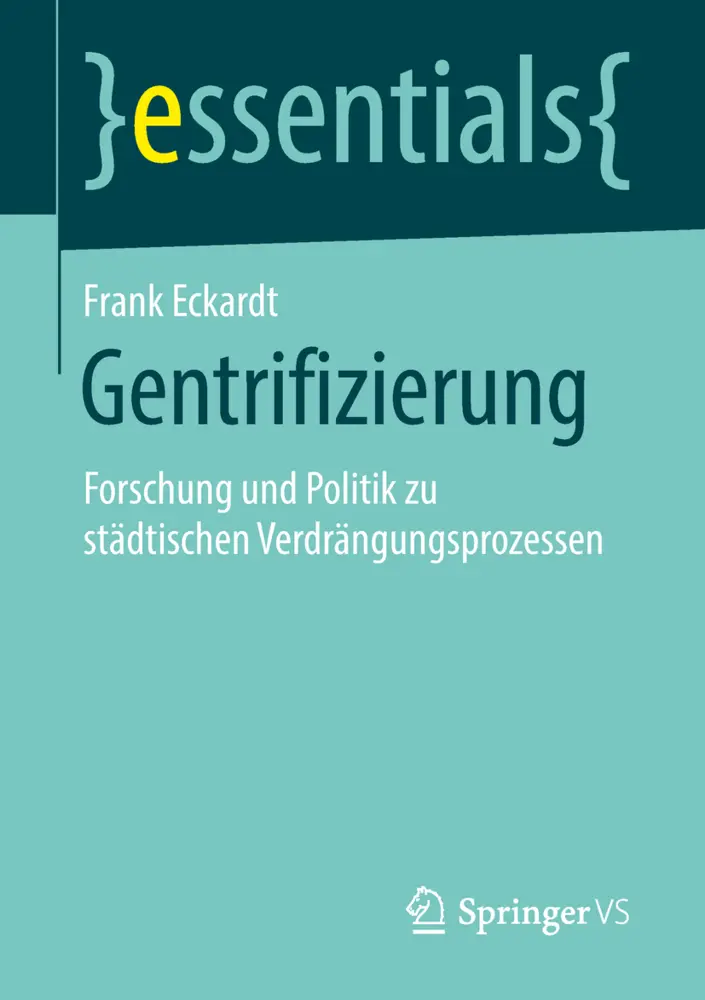 Cover: 9783658217136 | Gentrifizierung | Frank Eckardt | Taschenbuch | ix | Deutsch | 2018