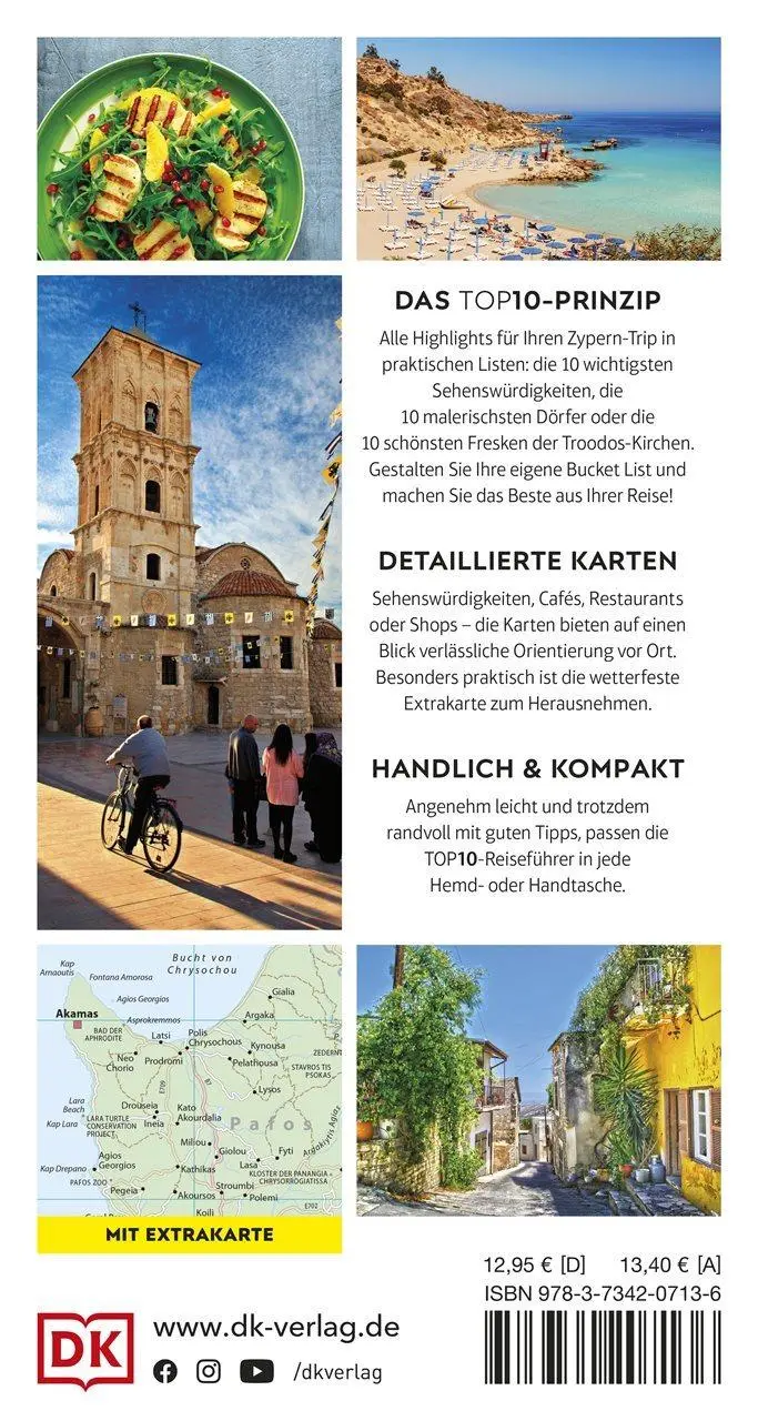 Rückseite: 9783734207136 | TOP10 Reiseführer Zypern | DK Verlag - Reise | Taschenbuch | 144 S.