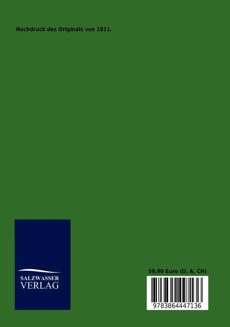 Rückseite: 9783864447136 | Handbuch der systematischen Botanik | Eug. Warming | Taschenbuch