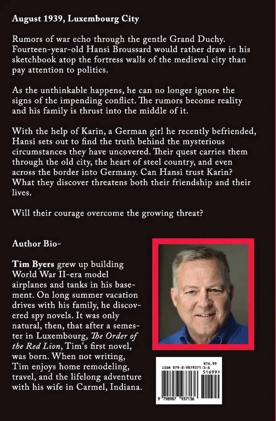 Rückseite: 9798987937136 | The Order of the Red Lion | Tim Byers | Taschenbuch | Englisch | 2023