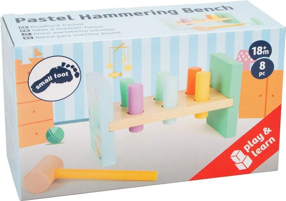 Bild: 4020972117236 | Klopfbank Pastell | 11723 | Deutsch | 2023 | small foot GmbH &amp; Co. KG