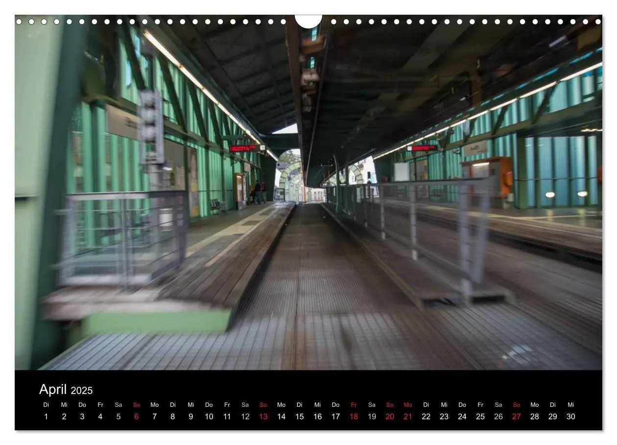 Bild: 9783435527236 | Die Wuppertaler Schwebebahn (Wandkalender 2025 DIN A3 quer),...