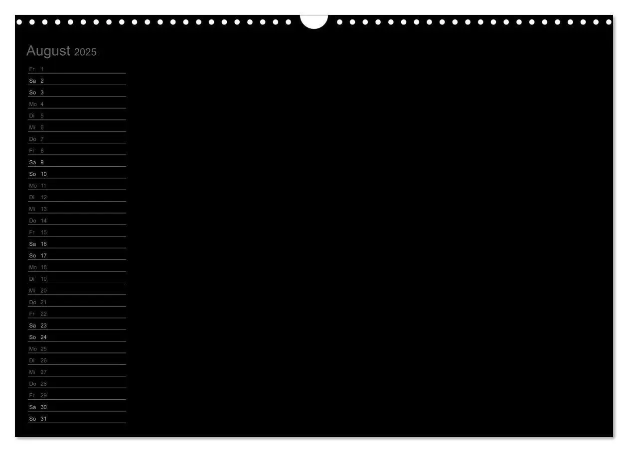 Bild: 9783435767236 | Bastel-Geburtstagskalender schwarz / Geburtstagskalender...