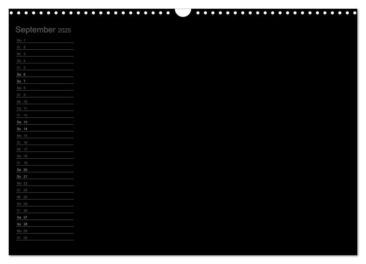Bild: 9783435767236 | Bastel-Geburtstagskalender schwarz / Geburtstagskalender...