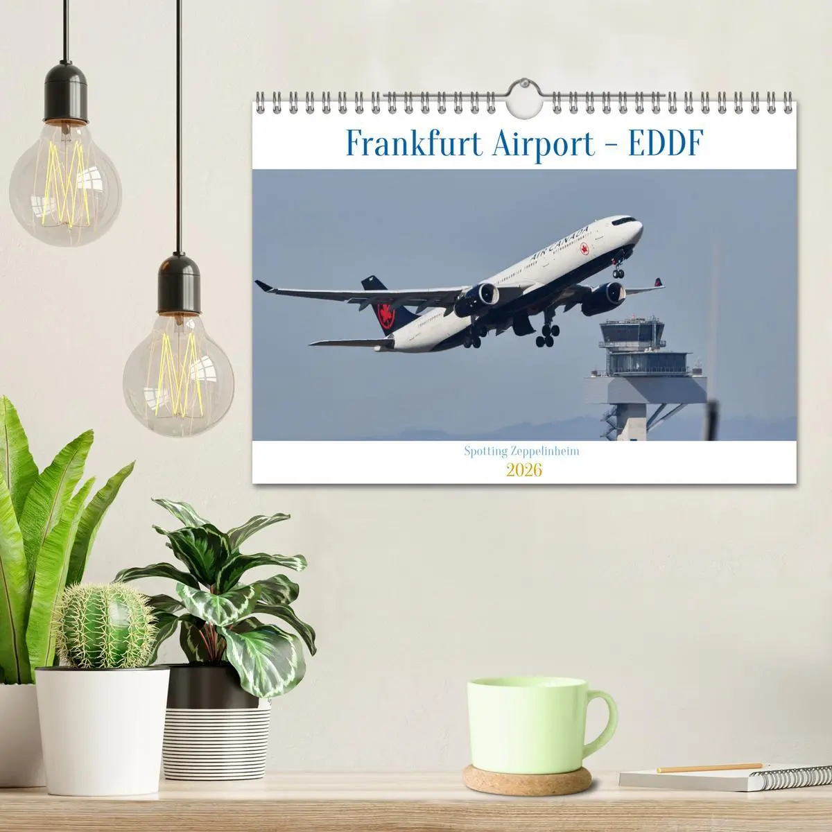 Bild: 9783457547236 | Frankfurt Airport - EDDF (Wandkalender 2026 DIN A4 quer), CALVENDO...