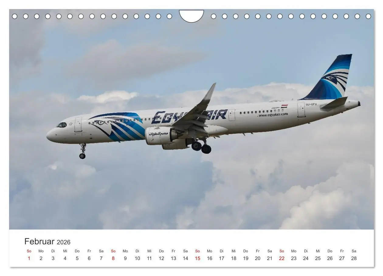 Bild: 9783457547236 | Frankfurt Airport - EDDF (Wandkalender 2026 DIN A4 quer), CALVENDO...