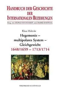 Cover: 9783506737236 | Hegemonie - multipolares System - Gleichgewicht | Klaus Malettke | XX