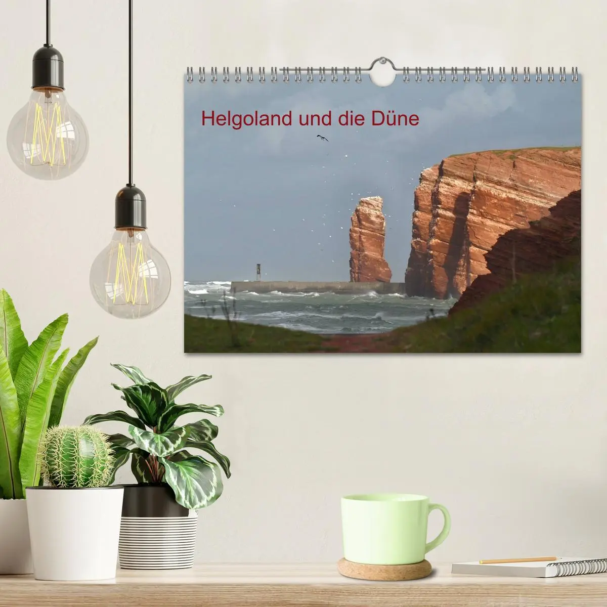Bild: 9783516187236 | Helgoland und die Düne (Wandkalender 2026 DIN A4 quer), CALVENDO...