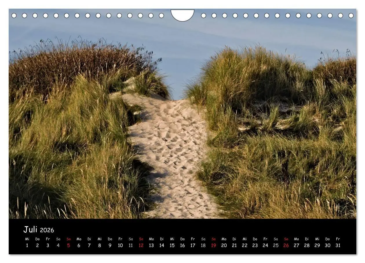 Bild: 9783516187236 | Helgoland und die Düne (Wandkalender 2026 DIN A4 quer), CALVENDO...