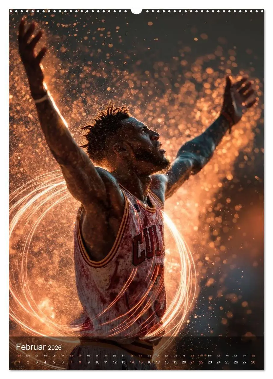 Bild: 9783516707236 | Basketball - Die visuelle Kraft des Sports (Wandkalender 2026 DIN...