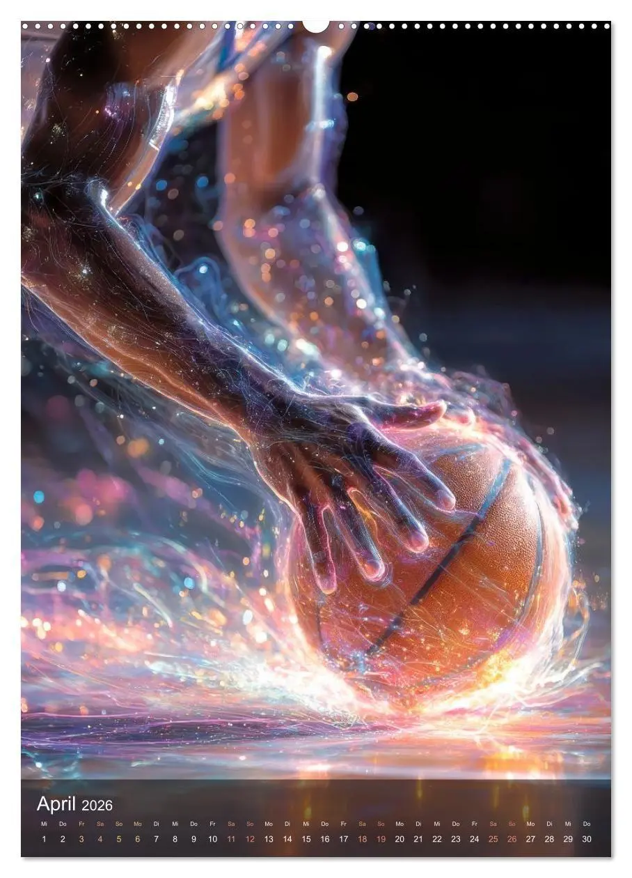 Bild: 9783516707236 | Basketball - Die visuelle Kraft des Sports (Wandkalender 2026 DIN...