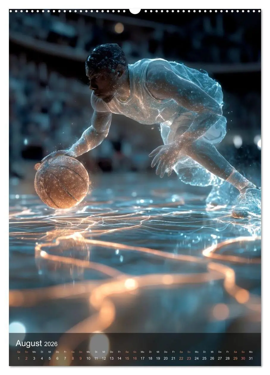 Bild: 9783516707236 | Basketball - Die visuelle Kraft des Sports (Wandkalender 2026 DIN...