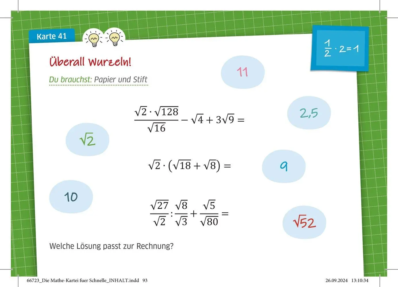 Bild: 9783834667236 | Die Mathe-Kartei für Schnelle - Klasse 7/8 | Juliane Dobschal | Box