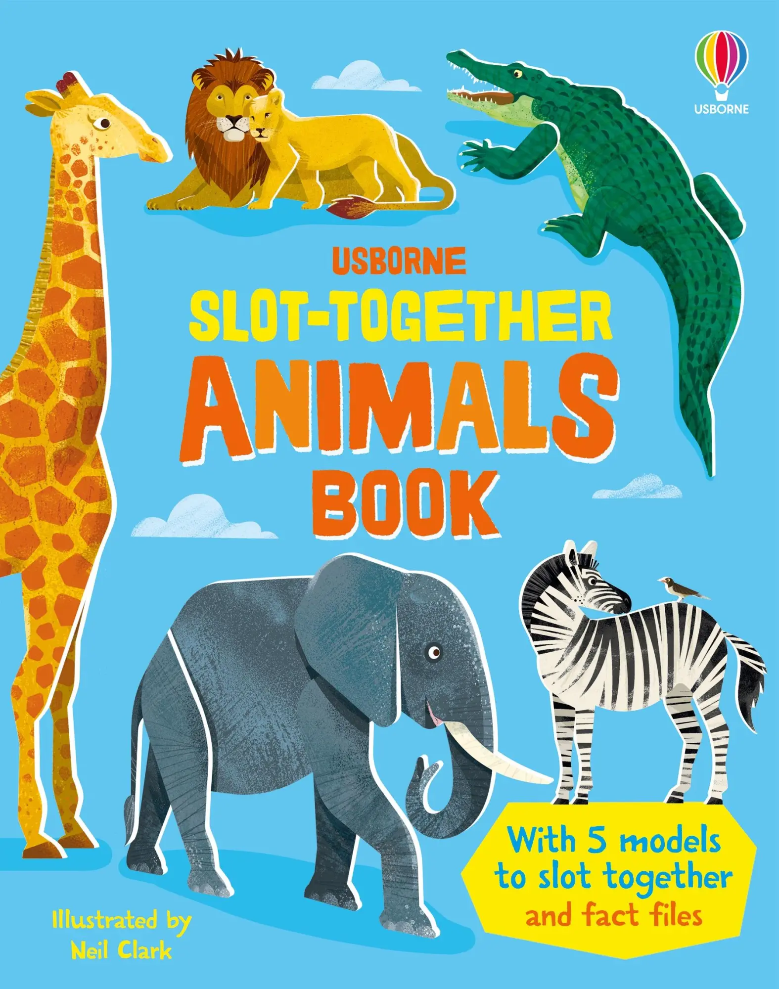 Cover: 9781805077336 | Slot-together Animals Book | Abigail Wheatley | Buch | Englisch | 2024
