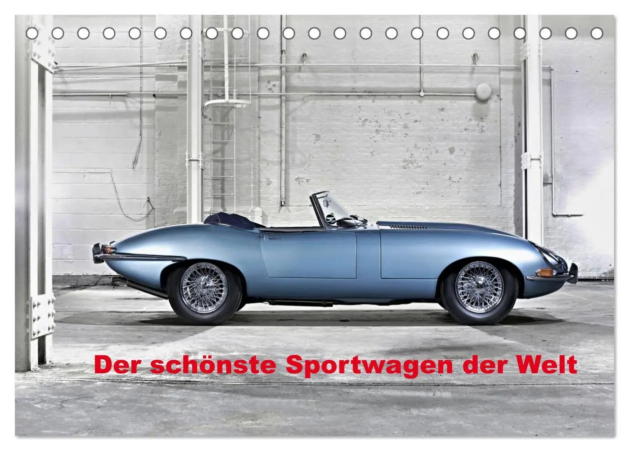 Cover: 9783457537336 | Der schönste Sportwagen der Welt (Tischkalender 2026 DIN A5 quer),...