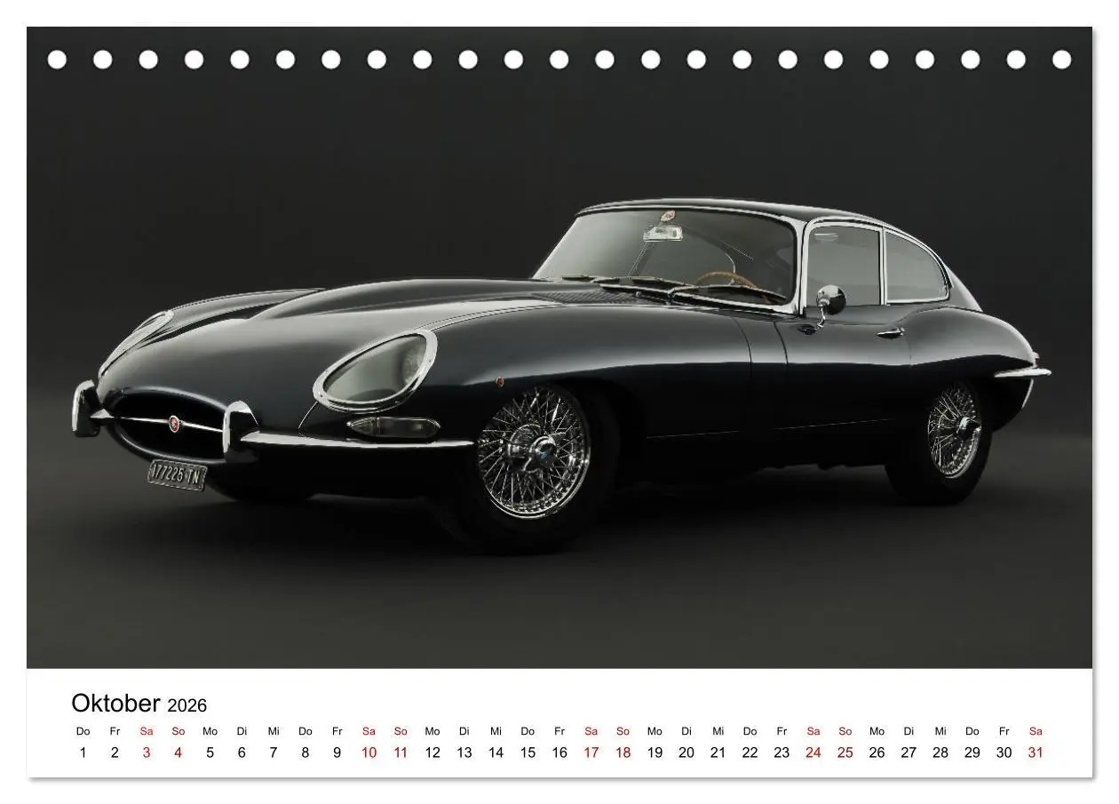 Bild: 9783457537336 | Der schönste Sportwagen der Welt (Tischkalender 2026 DIN A5 quer),...