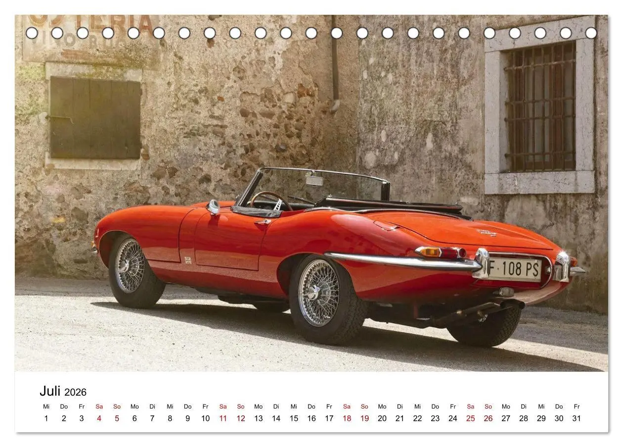Bild: 9783457537336 | Der schönste Sportwagen der Welt (Tischkalender 2026 DIN A5 quer),...