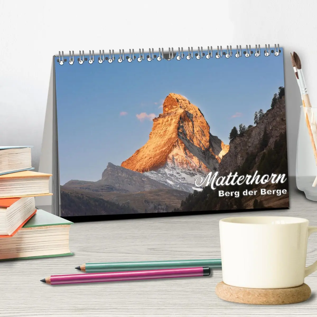 Bild: 9783516007336 | Matterhorn - Berg der Berge (Tischkalender 2026 DIN A5 quer),...
