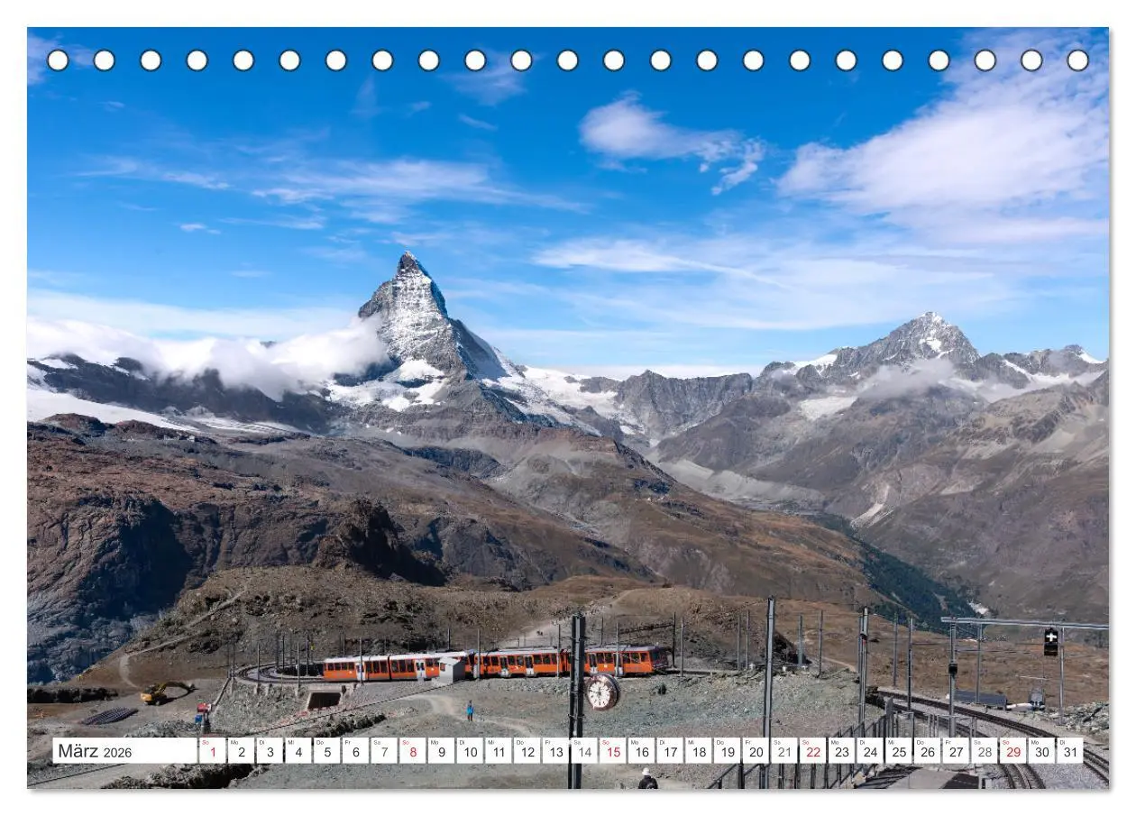 Bild: 9783516007336 | Matterhorn - Berg der Berge (Tischkalender 2026 DIN A5 quer),...