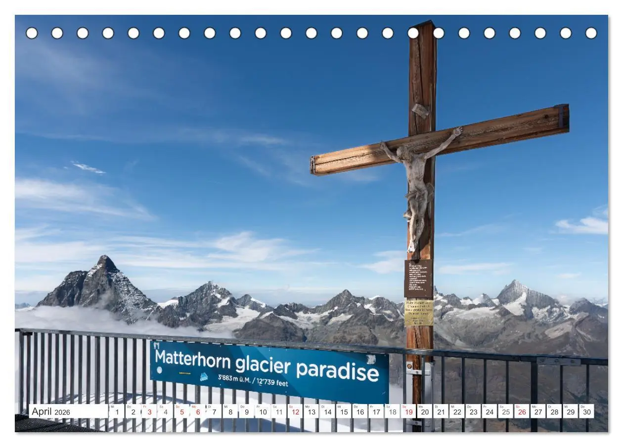 Bild: 9783516007336 | Matterhorn - Berg der Berge (Tischkalender 2026 DIN A5 quer),...