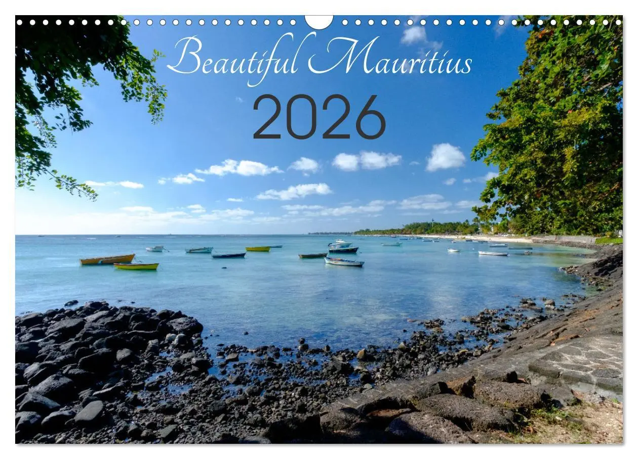 Cover: 9783516557336 | Beautiful Mauritius (Wall Calendar 2026 DIN A3 landscape), CALVENDO...