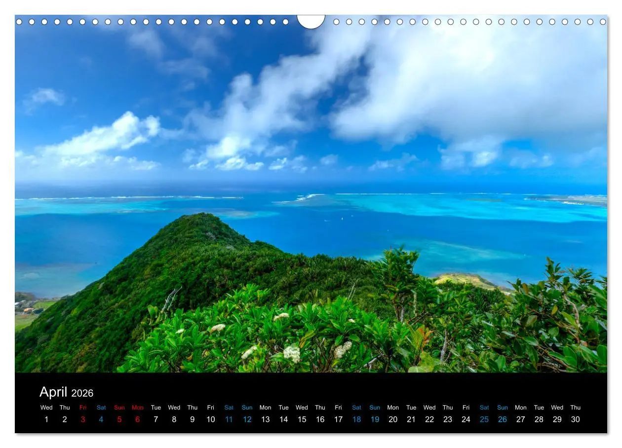 Bild: 9783516557336 | Beautiful Mauritius (Wall Calendar 2026 DIN A3 landscape), CALVENDO...