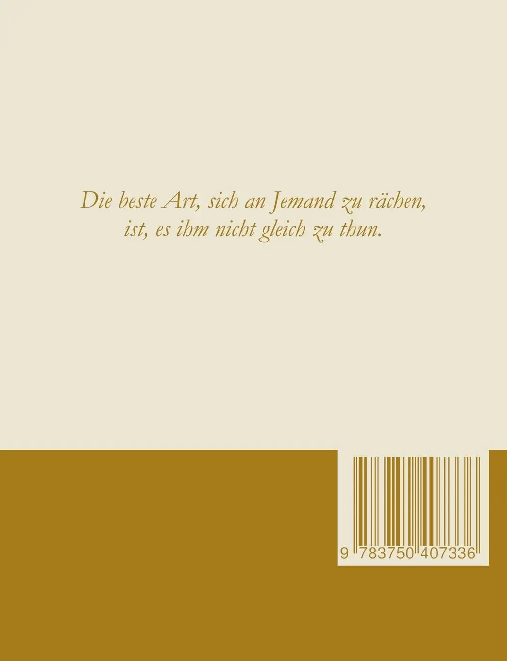 Rückseite: 9783750407336 | Selbstbetrachtungen | Marc Aurel | Taschenbuch | 52 S. | Deutsch