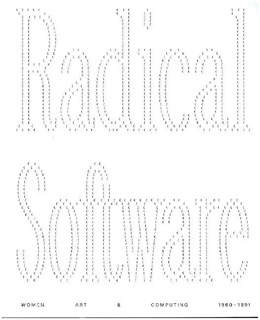 Cover: 9783753307336 | Radical Software: Women, Art &amp; Computing 1960-1991 (Deutsch) | Cotton