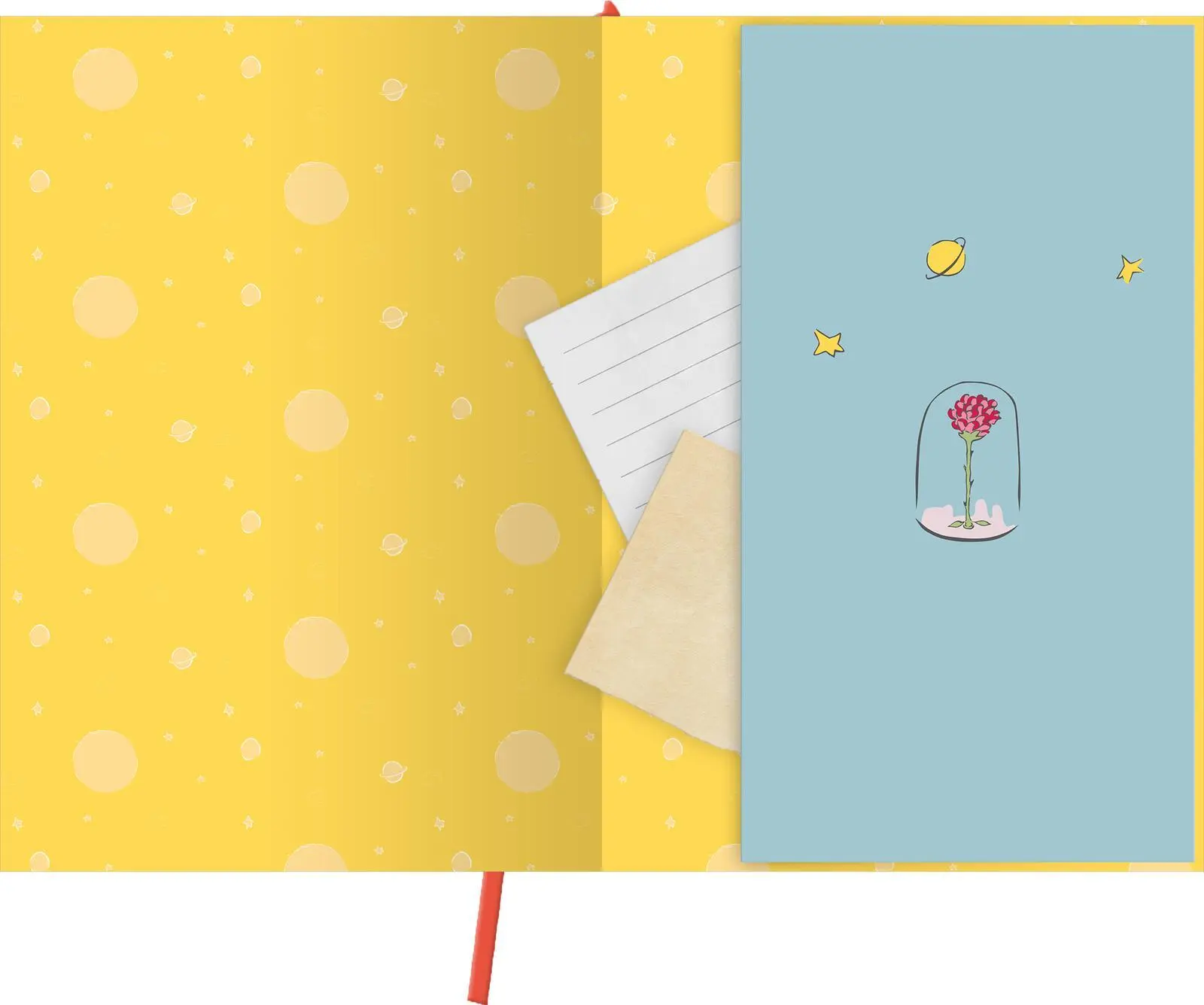 Bild: 4014489137436 | myNOTES Papeterie: Der Kleine Prinz Notizbuch A4 | Saint-Exupéry