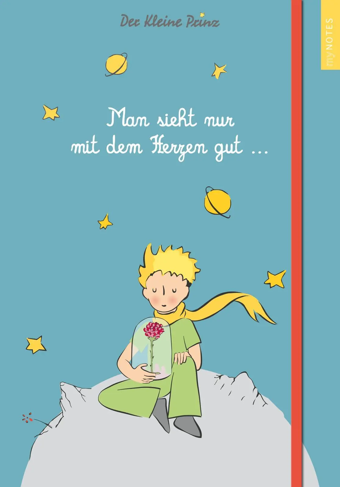 Bild: 4014489137436 | myNOTES Papeterie: Der Kleine Prinz Notizbuch A4 | Saint-Exupéry