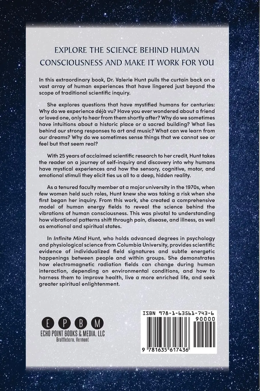 Rückseite: 9781635617436 | Infinite Mind | Science of the Human Vibrations of Consciousness