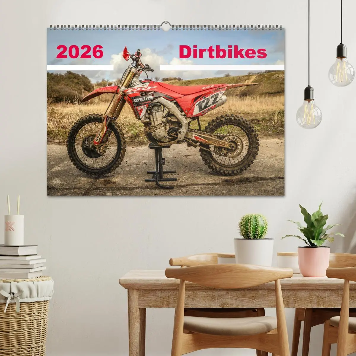 Bild: 9783457767436 | Dirtbikes 2026 (Wandkalender 2026 DIN A2 quer), CALVENDO...